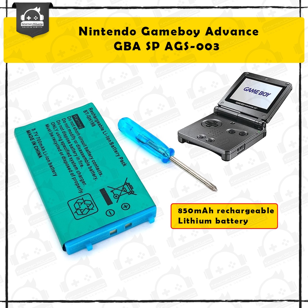 how long does gameboy advance sp battery last