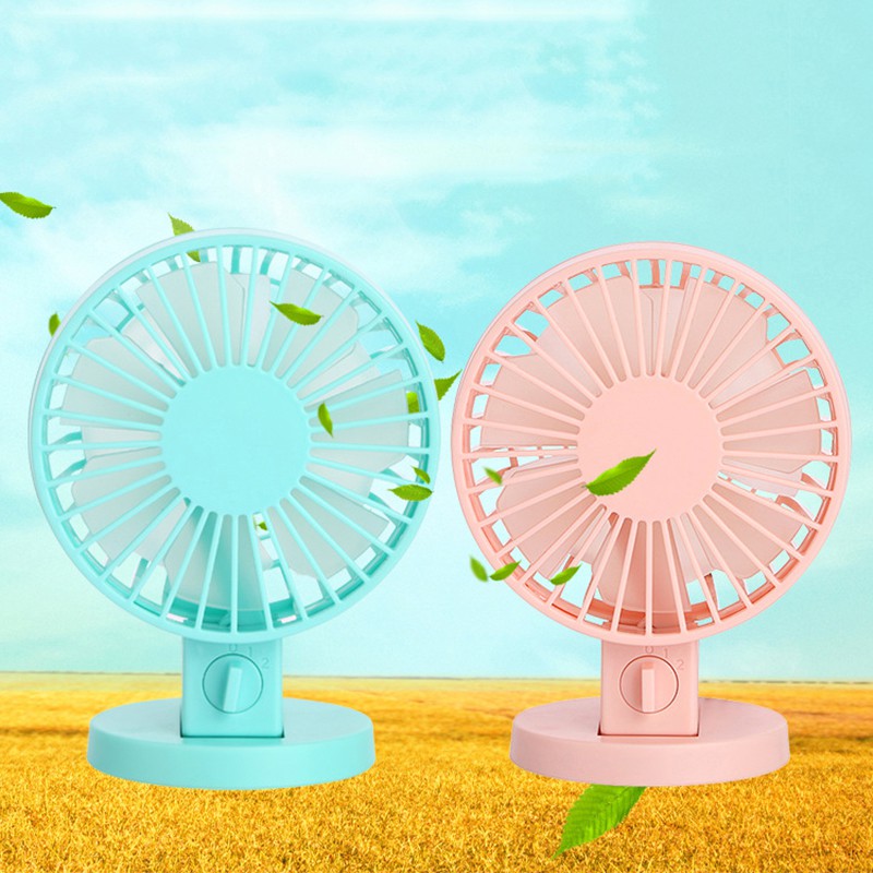 Abs Ultra Quiet Usb Mini Fan Silent Desk Fan Mini Portable Stand