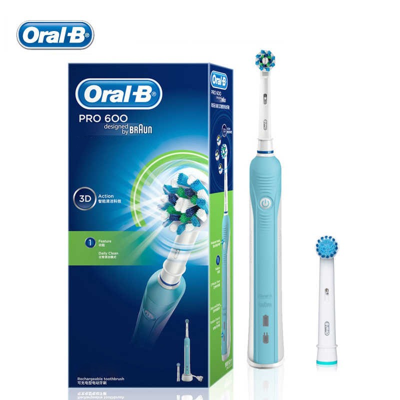 oral b electric toothbrush pro timer
