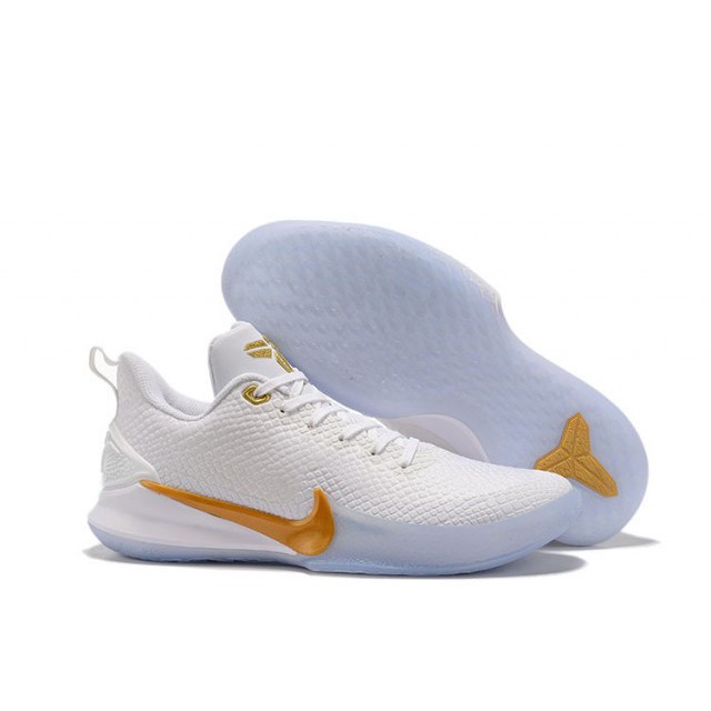 nike kobe mamba focus white gold