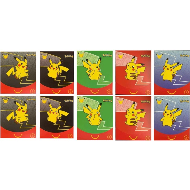 Pokemon 25th McDonalds 2021 Promo Sealed Packs Pikachu Box 1 Or 2 