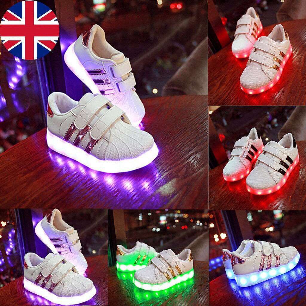 adidas light up sneakers