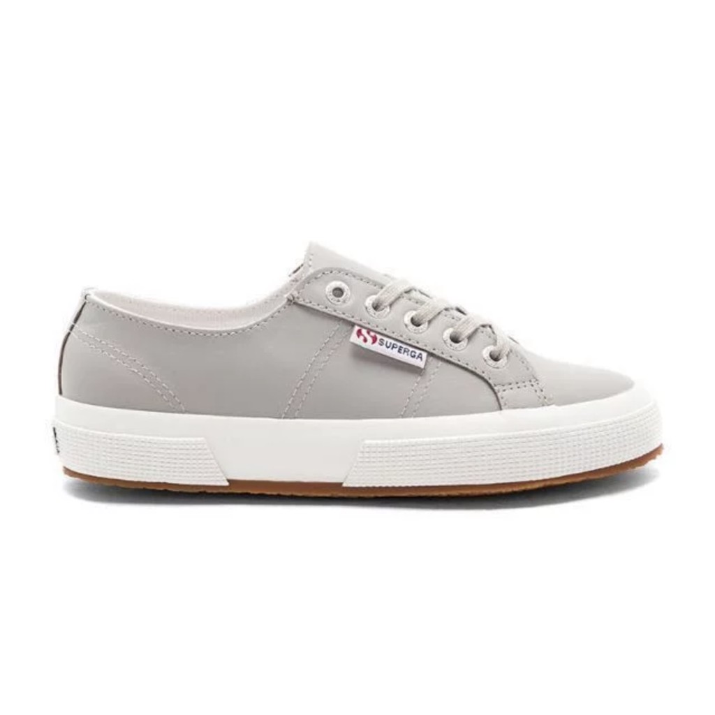 superga grey leather