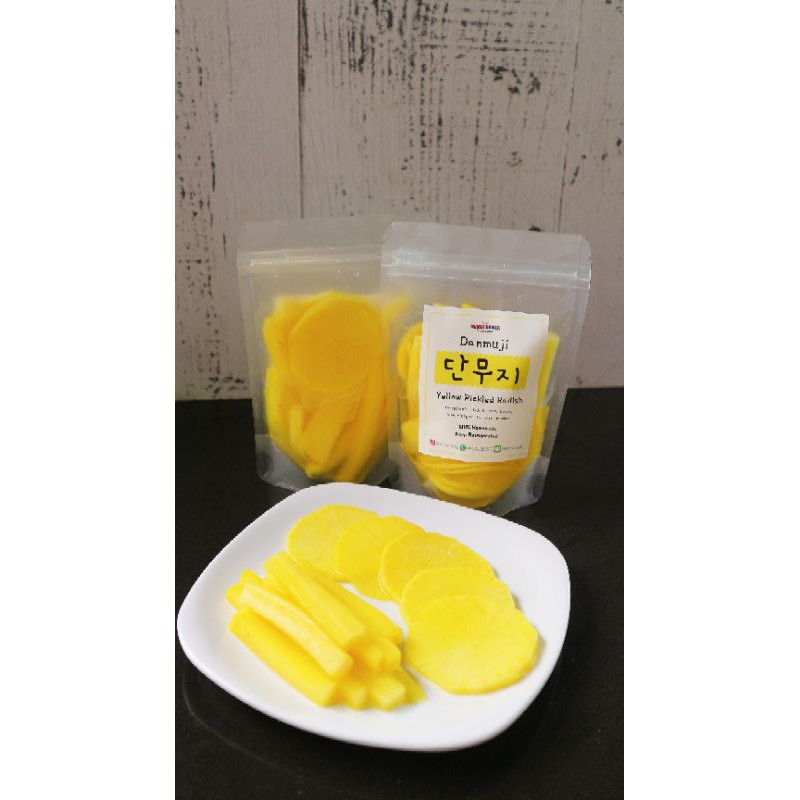 Danmuji (korean Yellow Radish Acar) Shopee Singapore