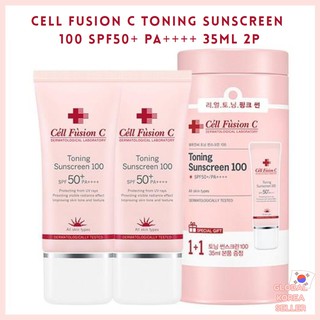 Cell Fusion C Toning Sunscreen 100 Spf50 Pa 50ml Best Price And Fast Shipping From Beauty Box Korea