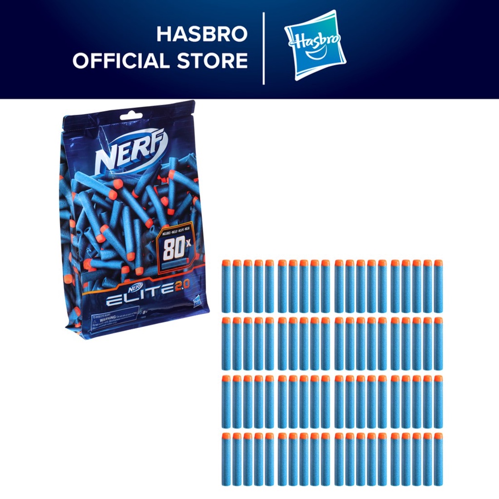 Nerf Elite 2.0 80-Dart Refill Pack -- Includes 80 Official Nerf Elite 2.0 Darts, Compatible With All Nerf Elite Blasters | Shopee Singapore Nerf Elite 2.0 80-Dart Refill Pack -- Includes 80 Official Nerf Elite 2.0 Darts, Compatible With All Nerf Elite Blasters | Shopee Singapore