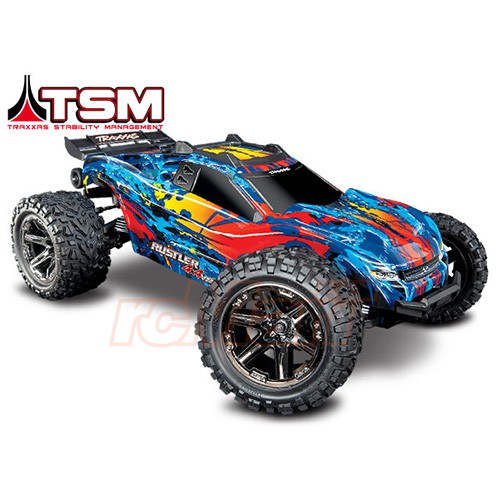 Traxxas RC Car Rustler 4WD VXL 1/10 
