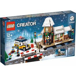 lego winter train set