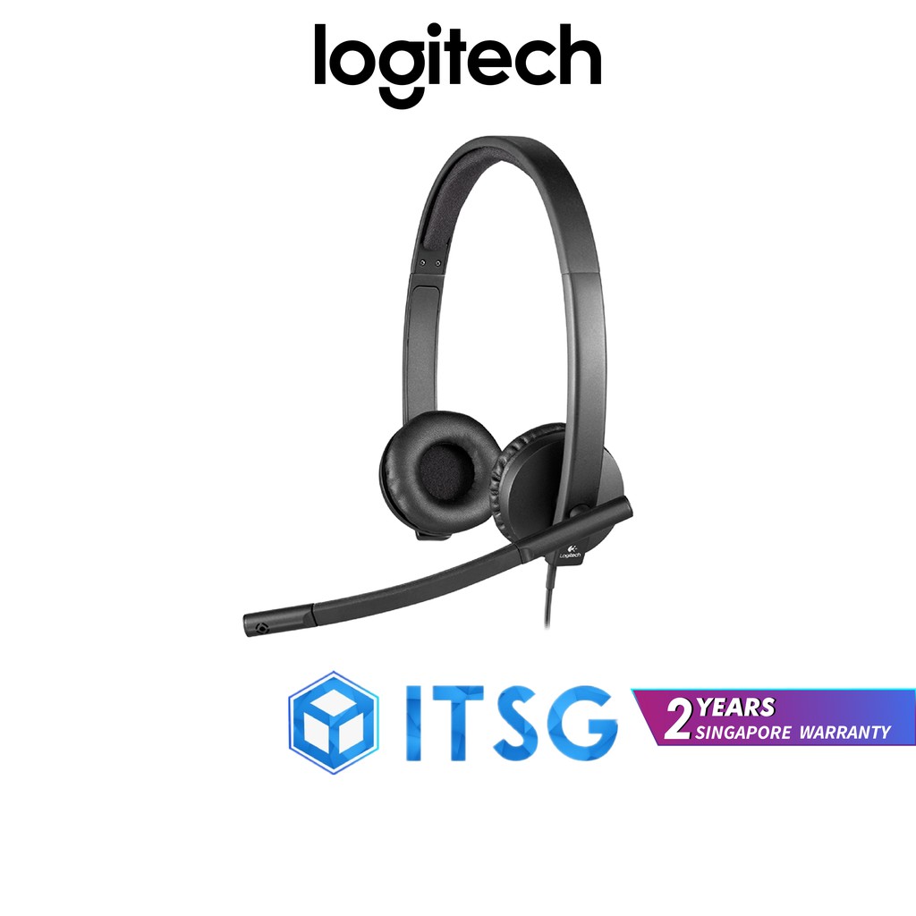 logitech h570e noise cancelling