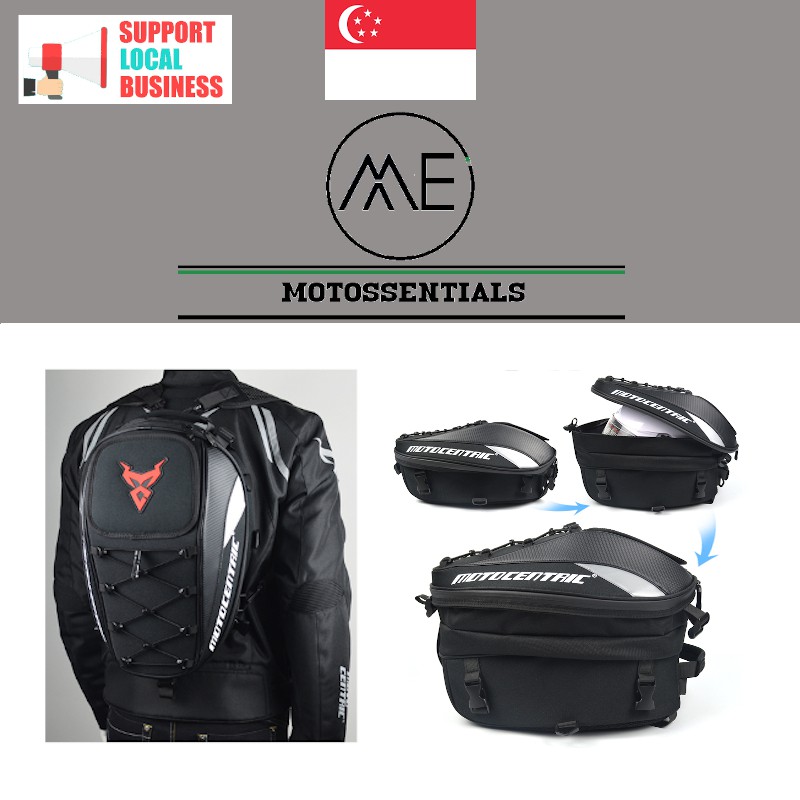 motocentric motorcycle tail bag