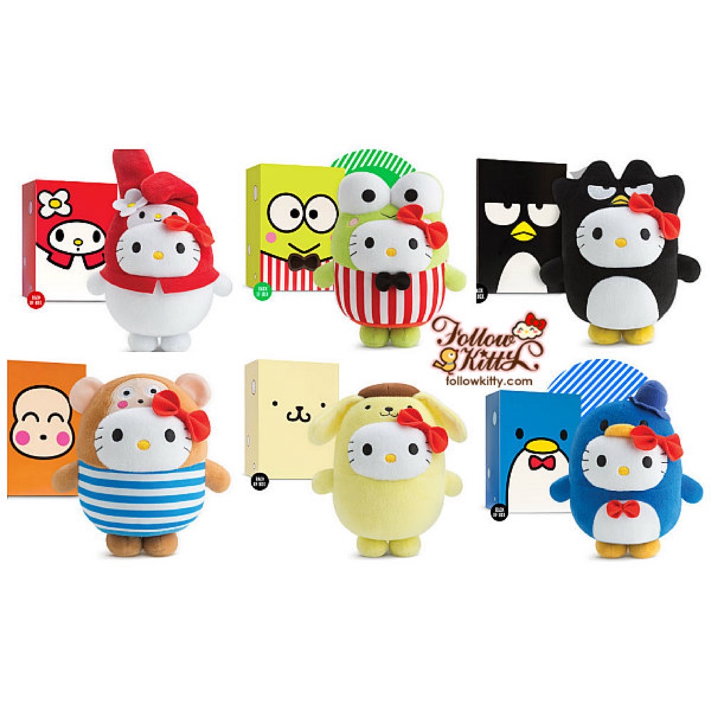 hello kitty 40th anniversary plush