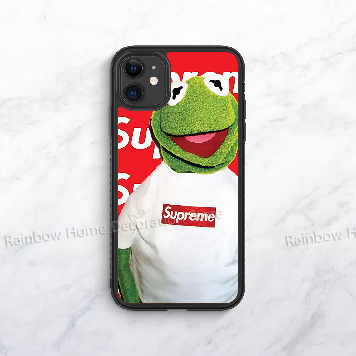 Supreme Kermit The Frog Iphone Case For Iphone 12 Mini Iphone 12 12 Pro Max Case Iphone 11 Phone Case High Quality Mobile Phone Case Fashion Tempered Glass Case Shopee Singapore