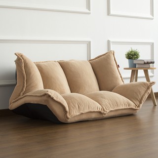 Folding Adjustable Floor Furniture Reclining Futon Sofa Bed Pouf