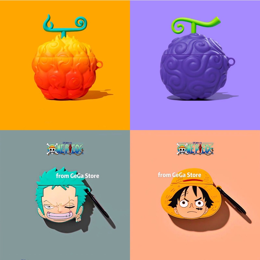One Piece Airpods Pro Case Cartoon Airpods 3 Case Devil Fruit Airpods Case Luffy Airpods Gen 3 Case Cute Airpods 2 Case Shopee Singapore