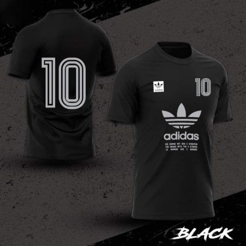 jersey adidas hitam