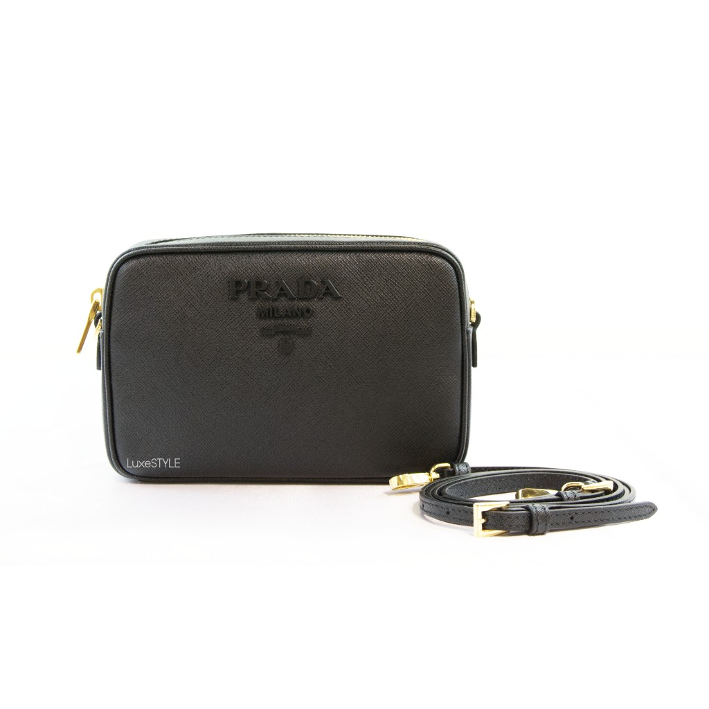 prada black crossbody bag