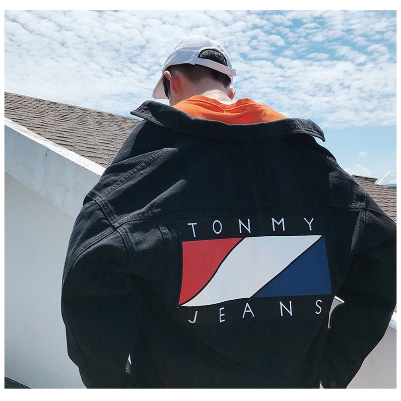 kith tommy denim jacket