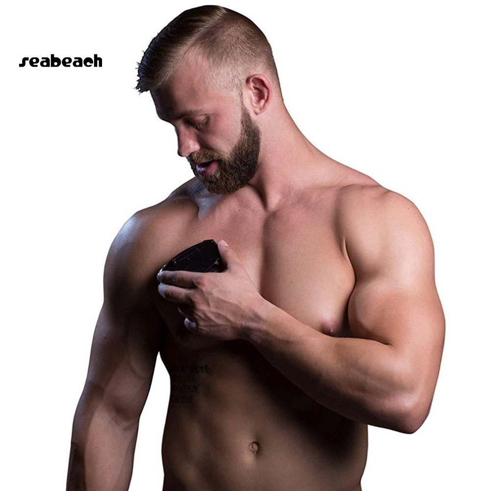 Sea Portable Men Back Body Hair Removal Shaver Trimmer Clipper