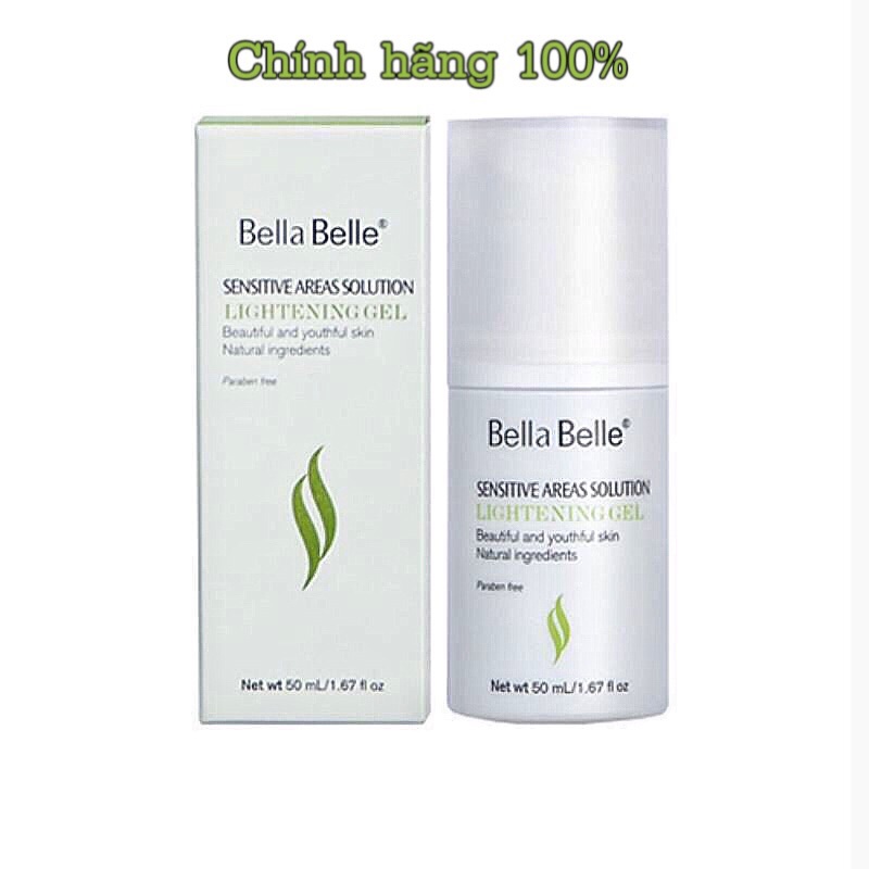 (BELLA Bella BELLA BELLE SENSITIVE AREAS LIGHTENING GEL 50ml) Shopee