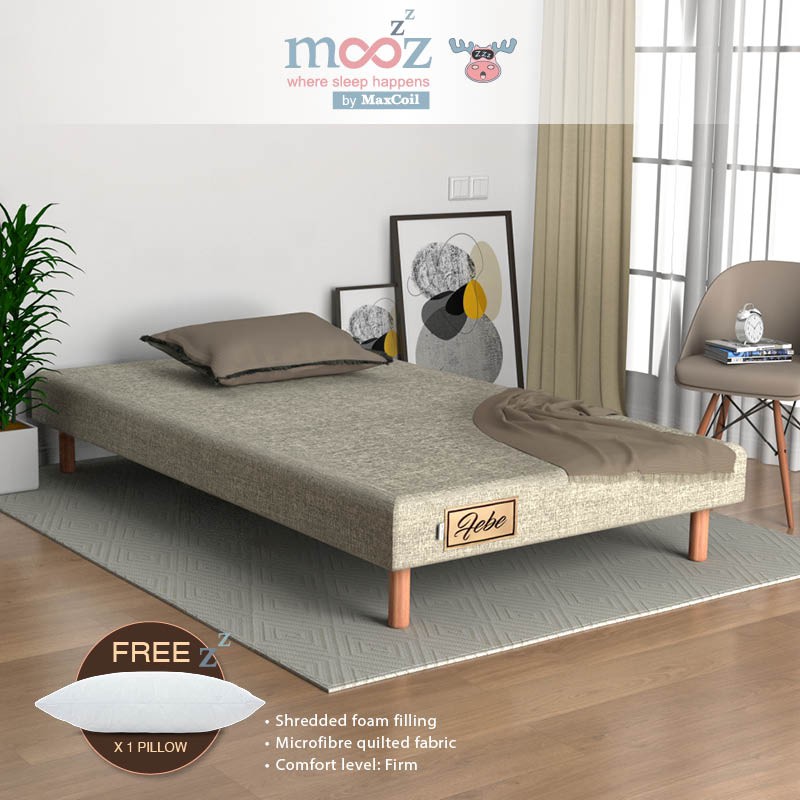 Pre Order Moozzz Febe Bed Available In 2 5 Feet Small Single 3 Feet Single Shopee Singapore