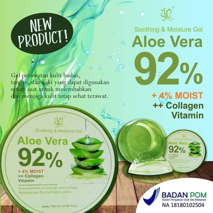 shooting & moisture aloe vera