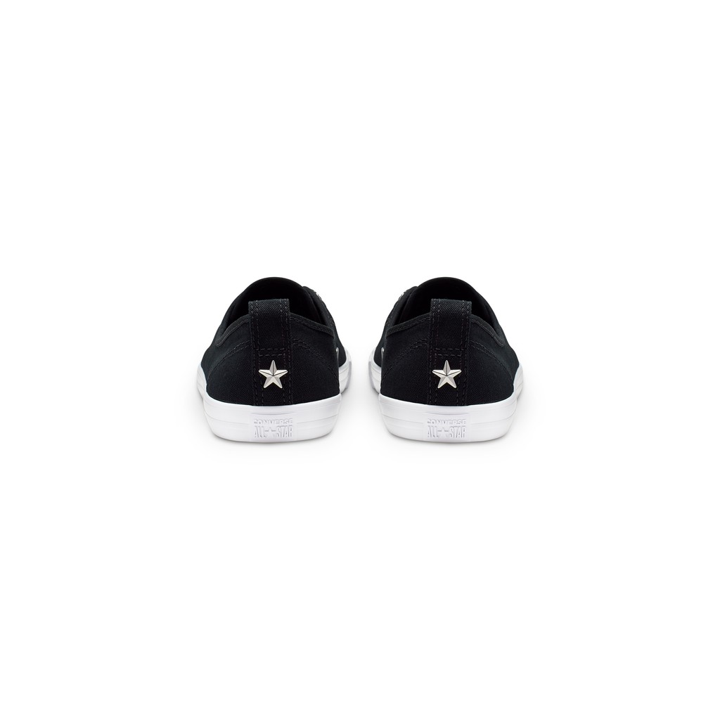 chuck taylor all star dainty ballet lace slip black