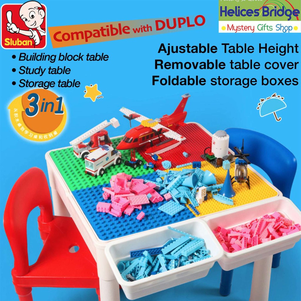 kids duplo table