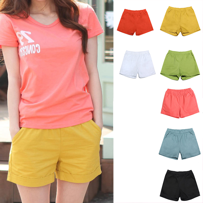 2020 Plus Size Casual Shorts Women 