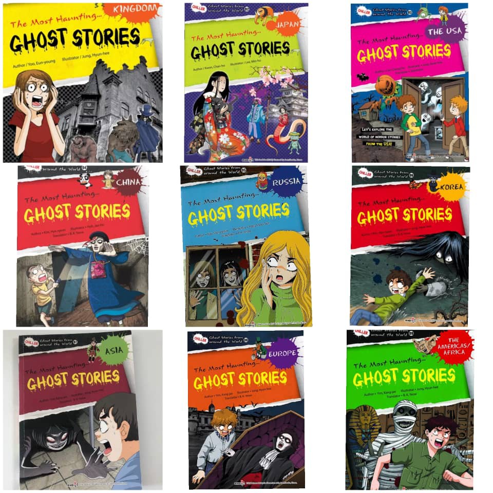 COMICS - THE MOST HAUNTING GHOST STORIES SERIES : SERIES 1 - 10 [ READY  STOCK ] | Shopee Singapore