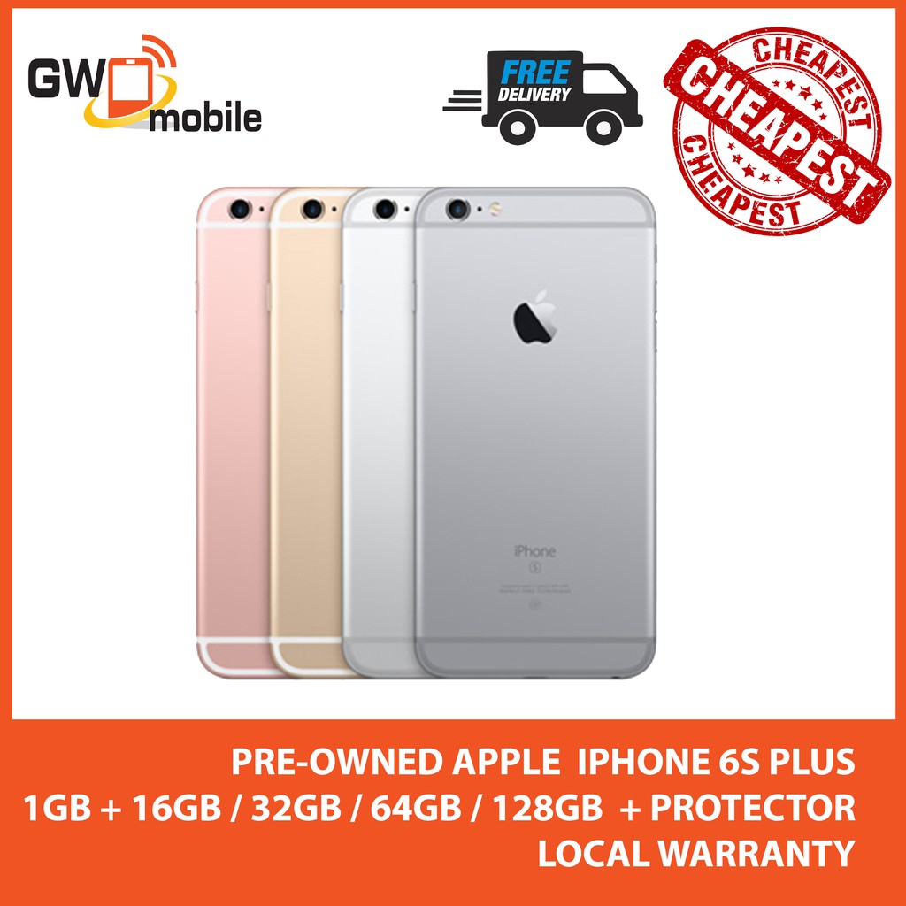 Pre Owned Iphone 6s Plus Grade A Shopee Singapore