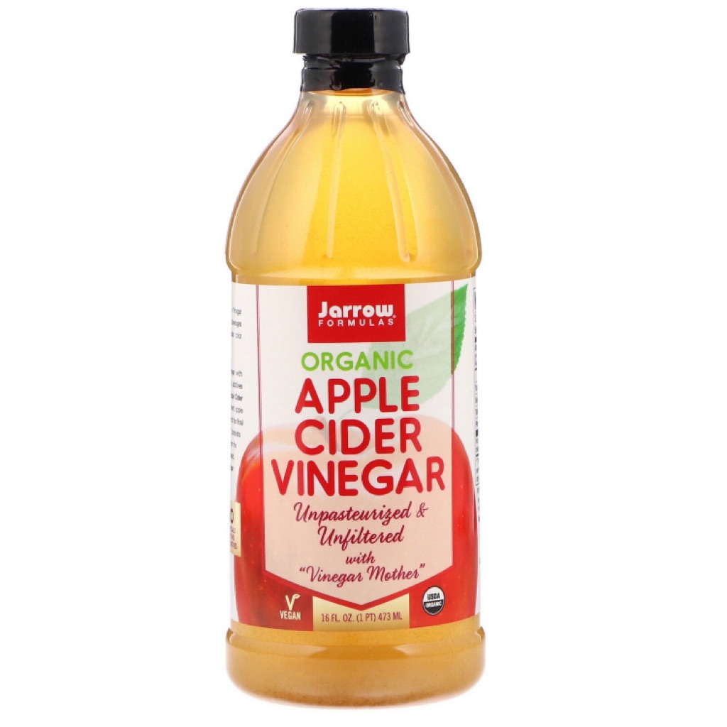 100 Organic Apple Cider Vinegar Jarrow Formulas 473ml - 