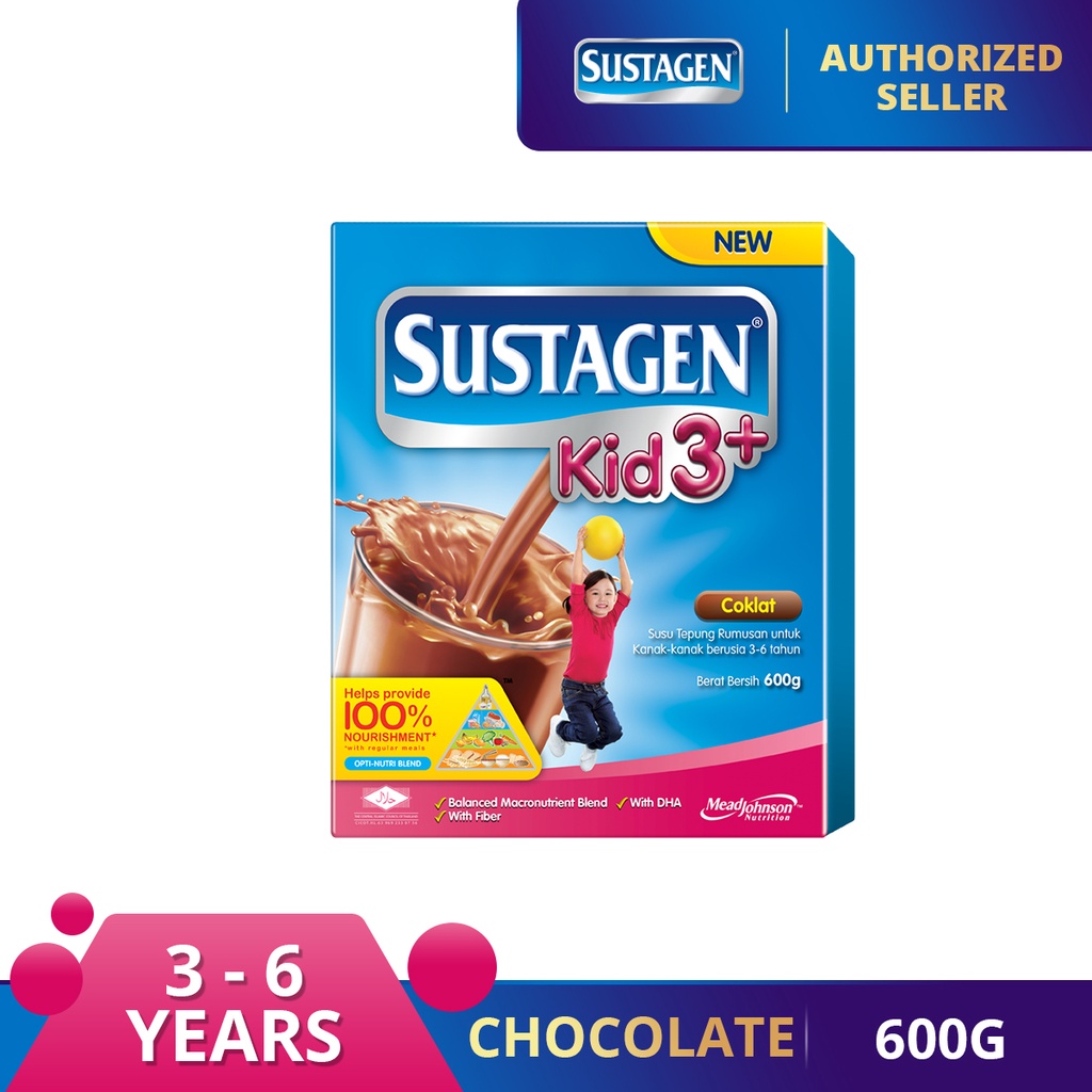 Sustagen Kid 3 Original Vanilla Choc 600g Shopee Singapore