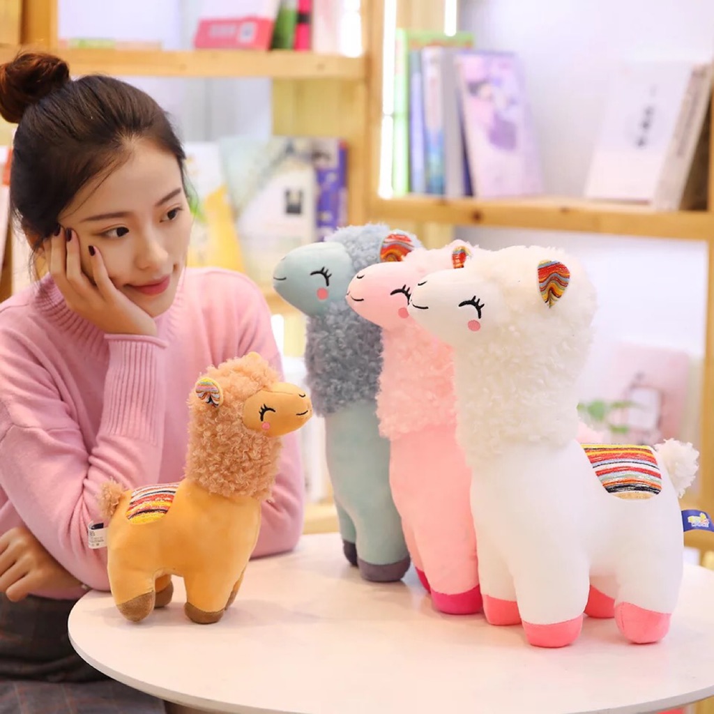 Alpaca Llama Plush Soft Toy Shopee Singapore