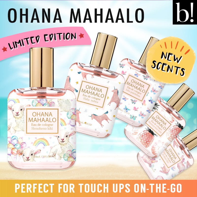 New Limited Scents Ohana Mahaalo Fragrance 30ml Shopee Singapore