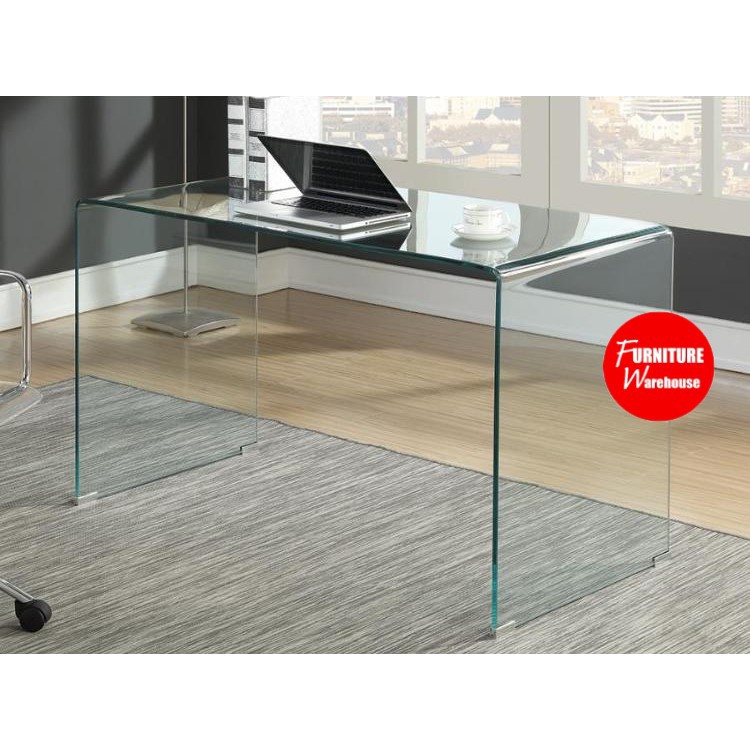 GLASS STUDY DESK / COMPUTER DESK / WRITING DESK / STUDY TABLE ...