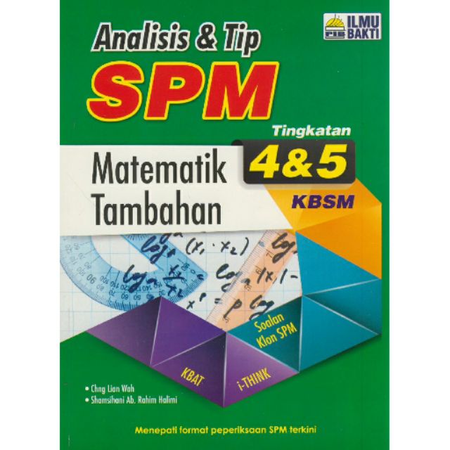 Additional Level 4 5 Spm Spm Analysis Tip Bakti Science Publisher Shopee Singapore