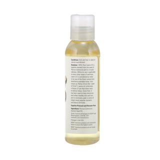 NOW Solutions, Castor Oil, 100% Pure Versatile Skin Care, Multi-Purpose ...