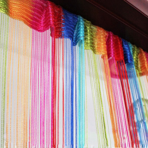 Home String Line Curtain Divider Valance Curtain