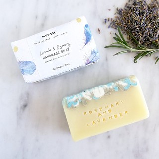 Lavender & Rosemary Natural Shampoo Bar / Handmade Soap (Scented)