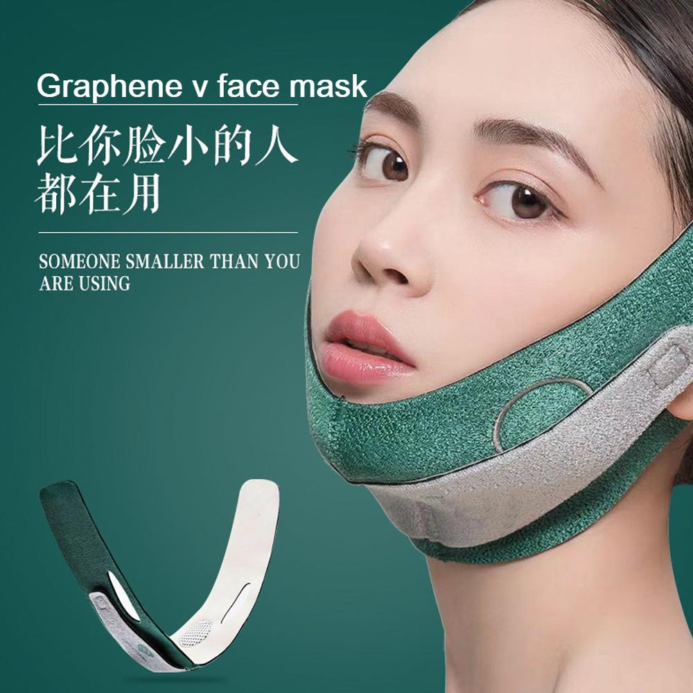 Face mask V Shape Thin Face Lift Massage Face Slimming Mask Massage Tool  Japanese style face lift with V face artifact | Shopee Singapore