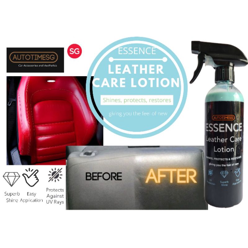 [Local SG Seller] Essence Leather Care Lotion by AutoTimeSG
