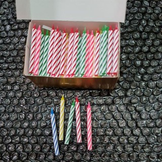 LILIN MERAH HIJAU 1box Of 100th birthday Candles/birthday Candles