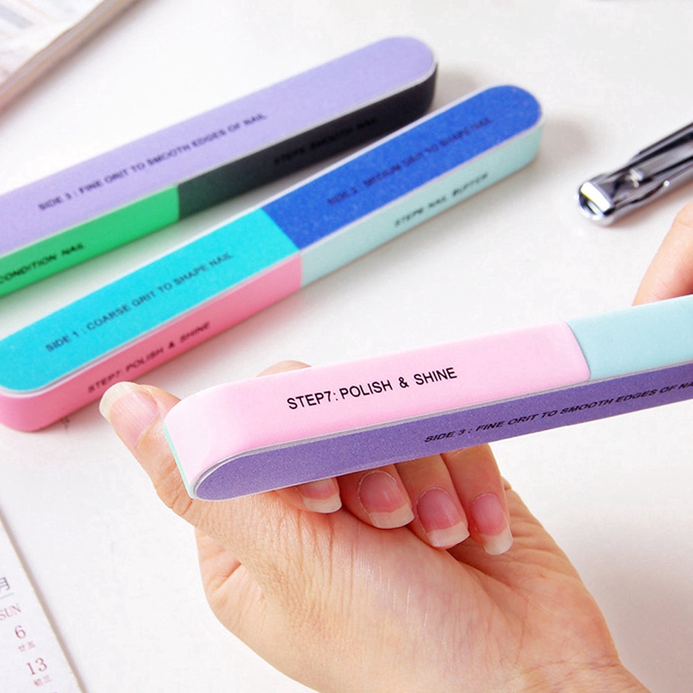 7 Sided Professional Nail File and Nail Buffer Polishing File Nail Tool Manicure Care Pedicure Tools