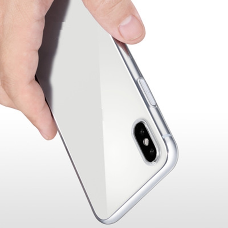 Ultra Thin Slim Clear Soft TPU Case for iPhone 11 12 13 14 Pro Max XR X XS MAX 8 7 6S Plus SE 2022 Transparent Cover