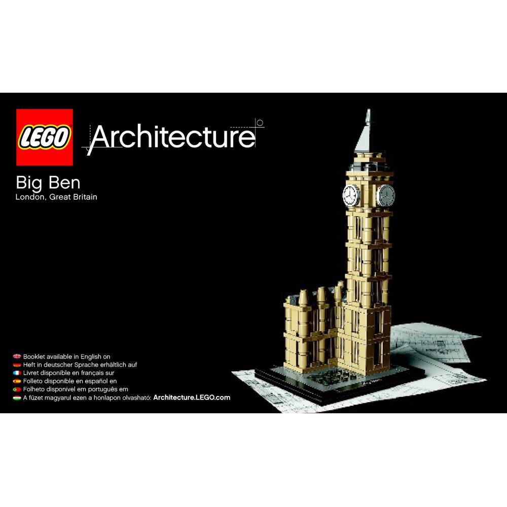 lego architecture big ben 21013