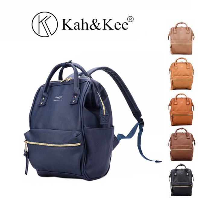 kah&kee leather backpack