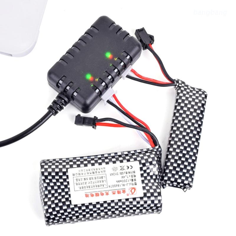 Bang 7.4V LiPo Battery USB Charger Cable with 2 XH3P Connector for RC