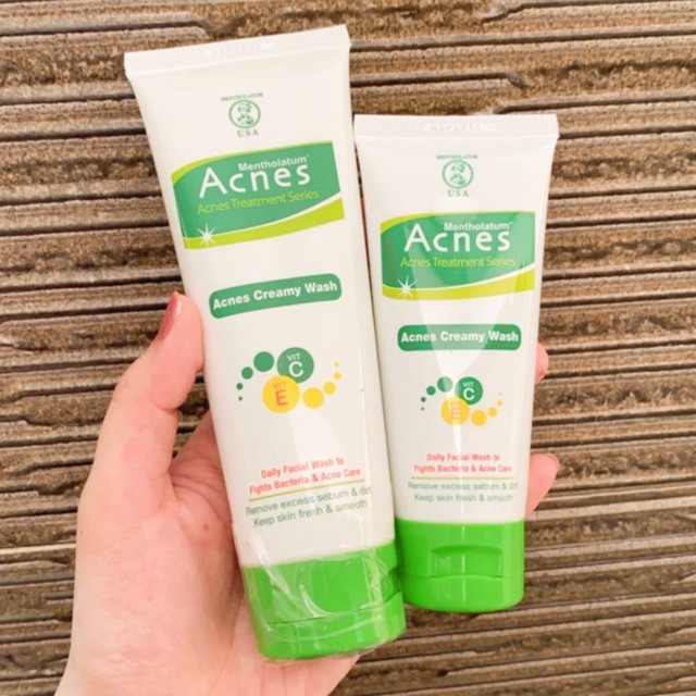 acnes creamy face wash
