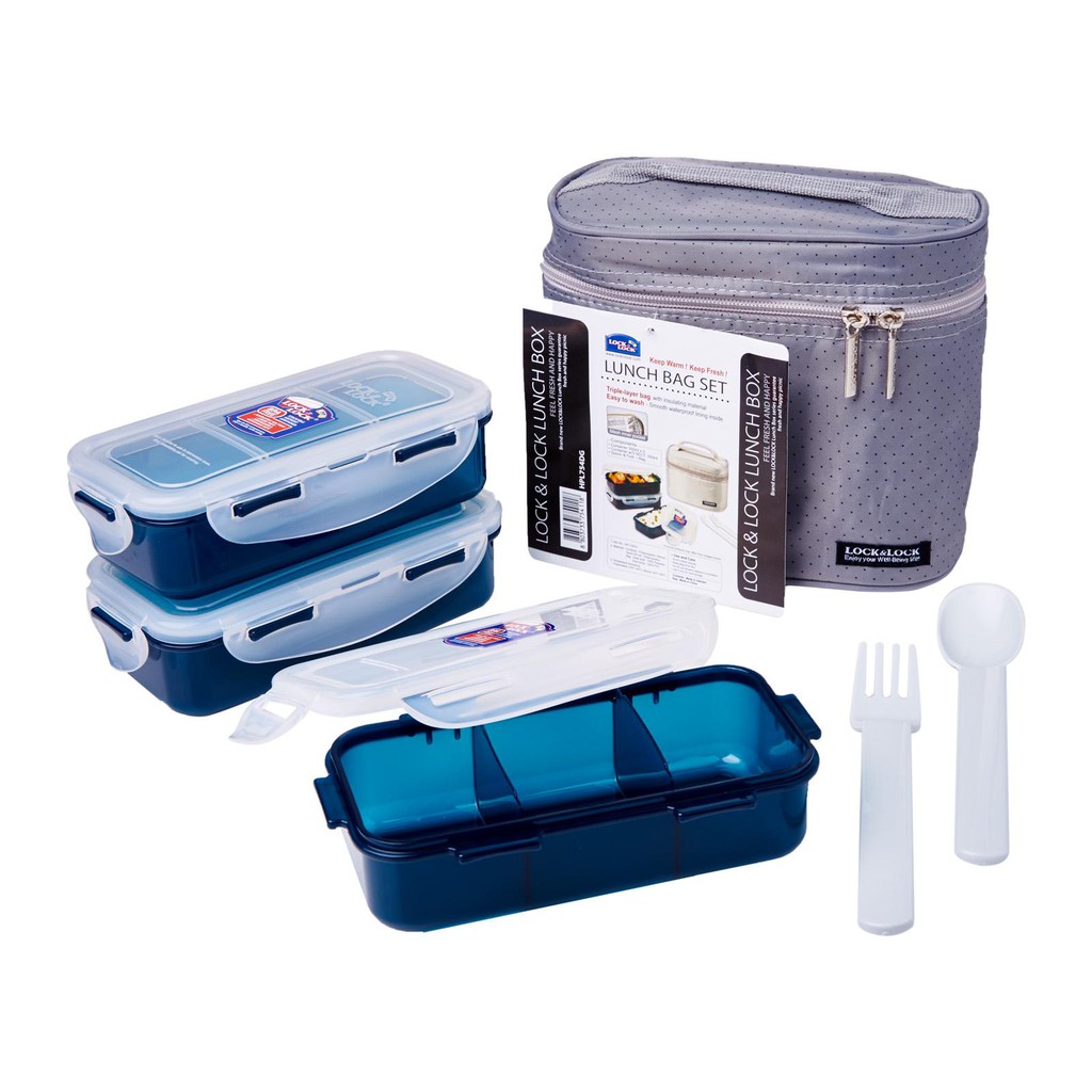 lock & lock lunch box set