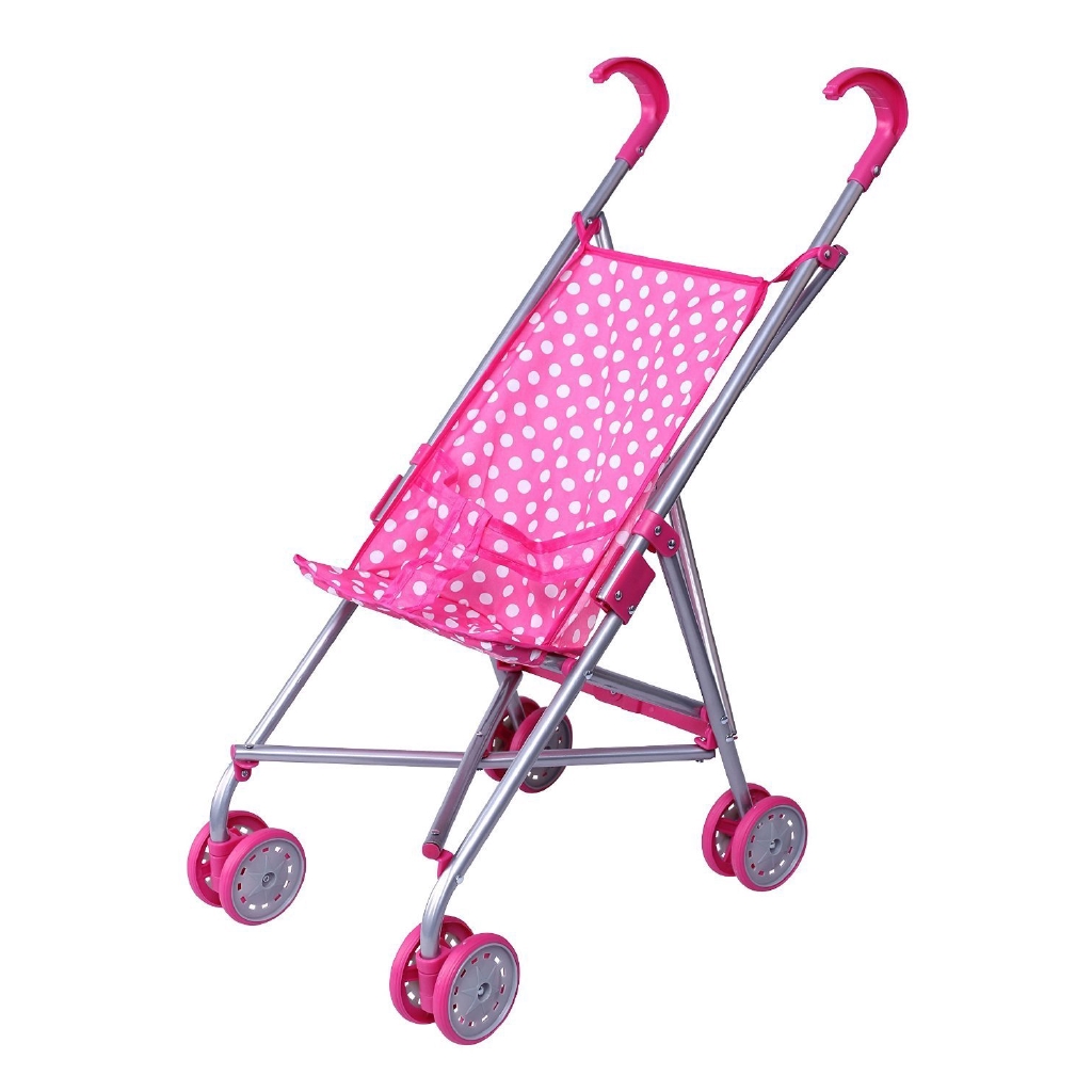 doll stroller with swivel wheels